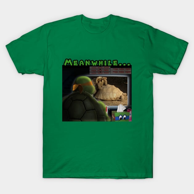 Mikey Home Alone (TMNT) T-Shirt by Jarecrow 